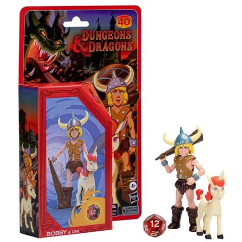 Dungeons Dragons Cartoon Classics Bobby And Uni Action Figures