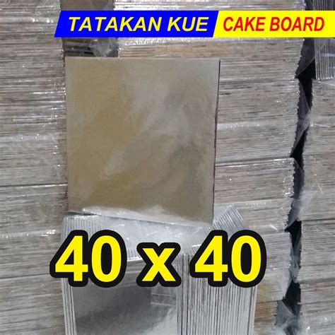 Jual Tatakan Kue 40x40 Cm Alas Kue Cake Board Tatakan Kue Ultah Alas