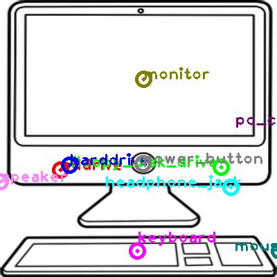 desktop-computer - One Shot Part Labeling