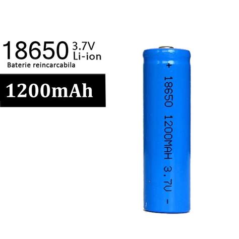 Acumulator Li Ion Tip 18650 Capacitate 1200 MAh 3 7V