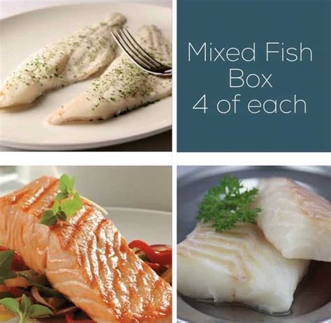 Cod, Salmon & Haddock Fish Box - 12 portions - Seafresh - The Online ...