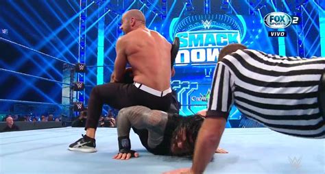 Resultados Friday Night Smackdown 25 De Octubre 2019 Lesnar Encara A Caín