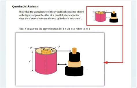 Solved Show That The Capacitance Of The Cylindrical