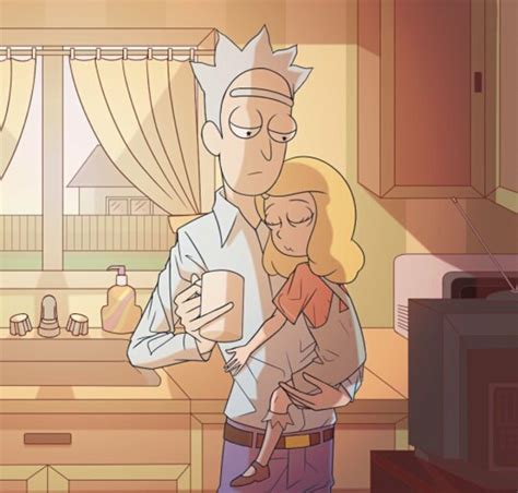 Rick And Beth Rick And Morty Poster Rick And Morty Rick And Morty