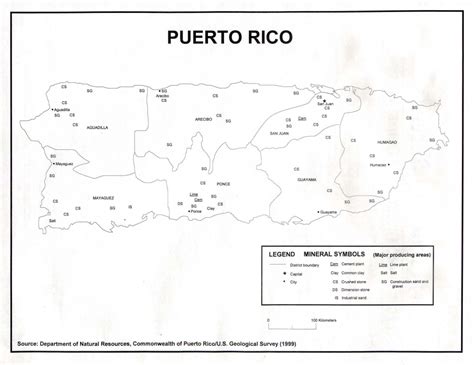 Printable Map Of Puerto Rico Blank Simple | Maps Usa A Free in ...