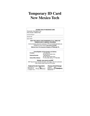 New Mexico ID Template Complete With Ease AirSlate SignNow