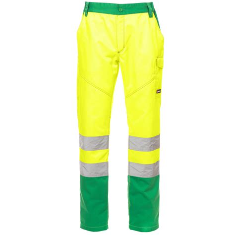 Pantalon De Travail Haute Visibilit Vert Ou Bleu Marine