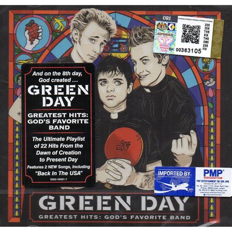 GREEN DAY Greatest Hits God S Favorite Band IMPORTED CD Made In