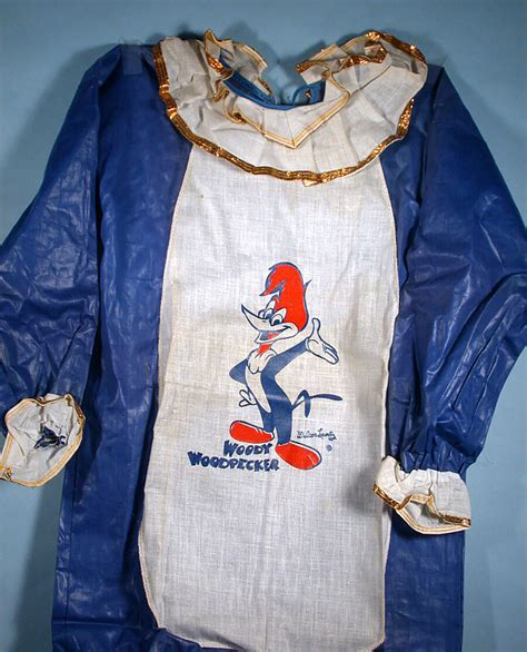 1950s Woody Woodpecker Halloween Costume Wbox And Mesh Mask And Crest