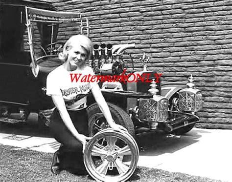 Beautiful "Marilyn Munster" Pat Priest & "Munsters Koach" TV Hot Rod ...