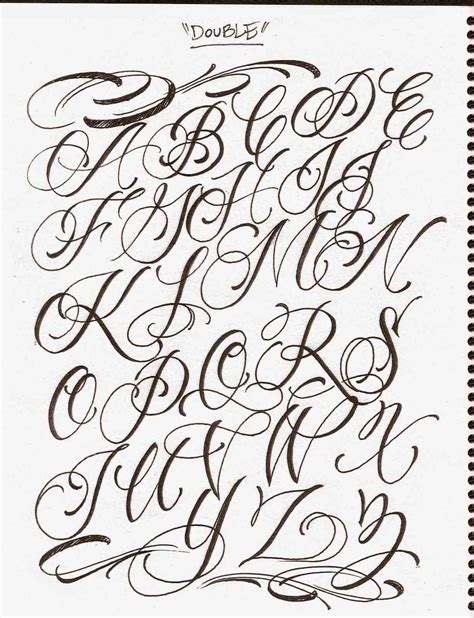 Cursive Alphabet Styles – AlphabetWorksheetsFree.com