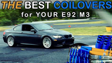 E92 BMW M3 Gets Bilstein DAMPTRONIC Coilovers DIY How To YouTube