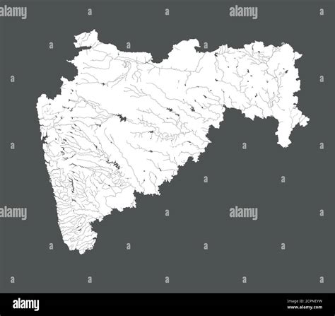 River Map Of Maharashtra