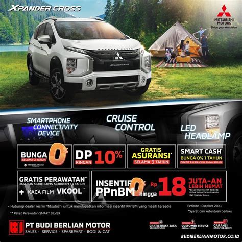 Promo Xpander Cross Outlander Suv Paket Perawatan