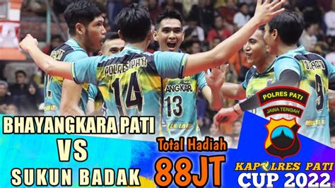 FULL MATCH BHAYANGKARA PATI VS SUKUN BADAK KUDUS VOLI BALL