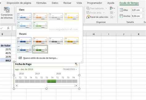 Como Hacer Escala De Tiempo En Excel Ninja Del Excel 64480 Hot Sex