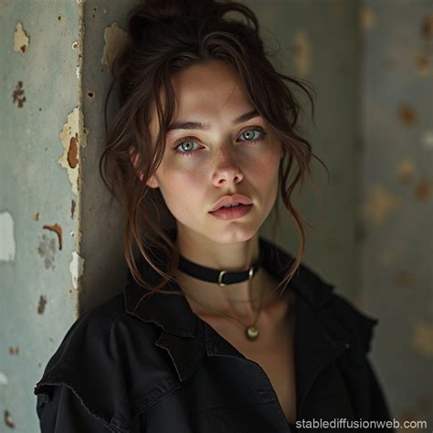 Billie Eilish In Lingerie Stable Diffusion Online