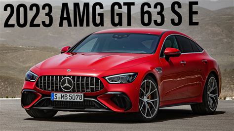 2023 Mercedes Amg Gt 63 S E Performance Jupiter Red Youtube