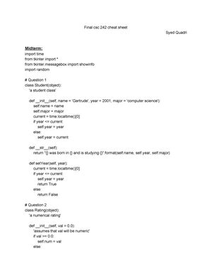 Hw 1 CSC 242 Homework Lab Assignment Python CSC 242 1 Safe