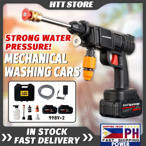 Pressure Washer Portable Wireless Car Washer V High Power Spray