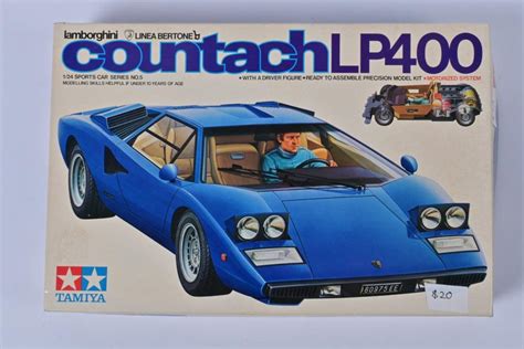 Lamborghini A Tamiya 124 Scale Lamborghini Lp400 Plastic Model Kit