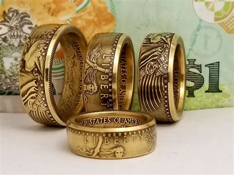 One Ounce Gold Eagle Coin Ring ⋆ Coin Rings By The Mint