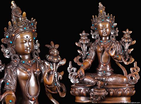 Green Tara Statue, Tibetan Dolma, 9" - Dharma Sculpture BlogDharma ...