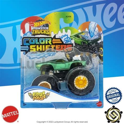 Jual Hot Wheels Monster Trucks Color Shifters Rodger Dodger Di Seller