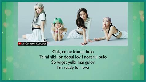 Blackpink Ready For Love Letra Facil Facil Pronunciacion Youtube