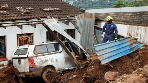 Kwazulu Natal Floods South Africa Army Sends Troops Bbc News