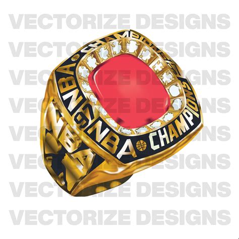 NBA Champions Ring Vector - Etsy