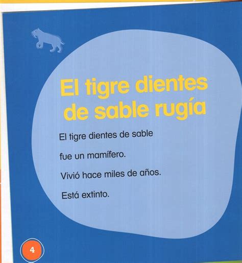 El Tigre Dientes De Sable Saber Toothed Cat Bumba Books En Español