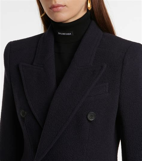 Balenciaga Hourglass Virgin Wool Blazer Balenciaga