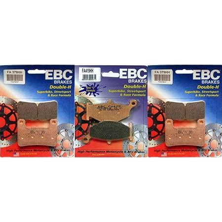 Amazon Ebc Hh Front Rear Brake Pads Sets Suzuki