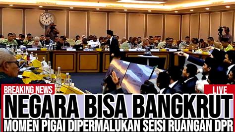 Koar Koar Minta Anggaran Triliun Pigai Dipermalukan Seisi Ruangan