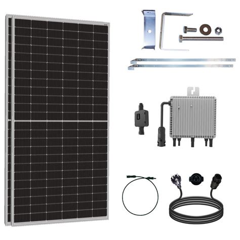 Solar Hook Etm Solaranlage Absaar Solar Balkonkraftwerk 820w