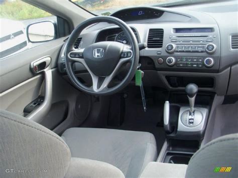 Gray Interior 2008 Honda Civic EX Coupe Photo #37909953 | GTCarLot.com