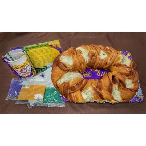 Cream Cheese Filled King Cake