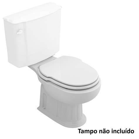 Sanita Compacta Gr Cia Descarga Ao Ch O Branco S Sanitana