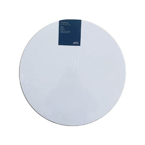 Uniti Value Blank Round Canvas 16 inch 4 Pack | The Warehouse