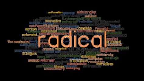 RADICAL: Synonyms and Related Words. What is Another Word for RADICAL ...