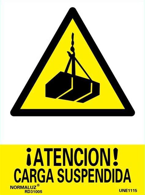 ¡atención Carga Suspendida Prevention World