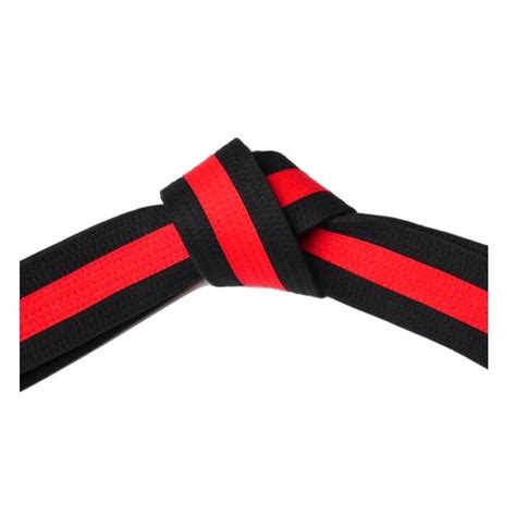 Best Of black belt red stripe Deluxe martial arts black belt red stripe