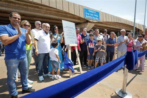 Ibaneis Inaugura O Viaduto Do Sudoeste ACORDA DF