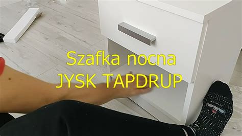 Szafka nocna JYSK TAPDRUP montaż YouTube