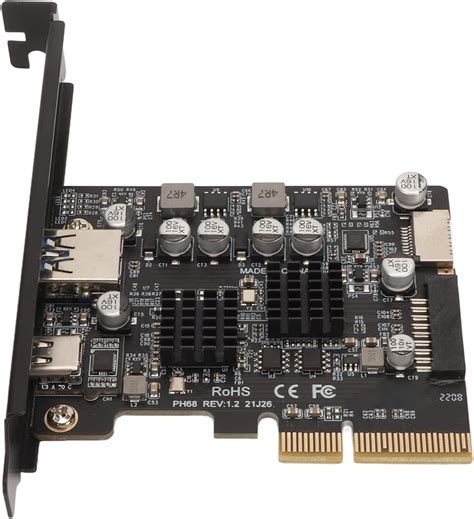 Pcie To Usb 32 Gen 2 Expansion Card 10gbps Pcie Usb A And Usb C Card