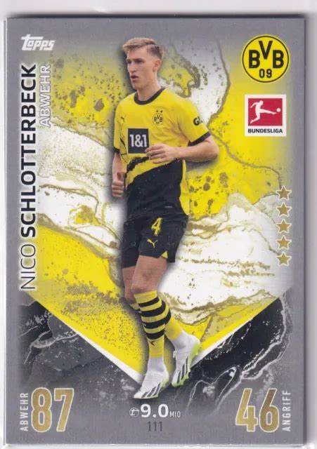 Topps Match Attax Bundesliga Mapa N M Nico