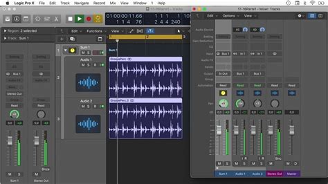 Tutorial Logic Pro X True Stereo Panning Youtube