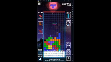 My Own Version Of Tetris Unity Tetris Pro Android Build Running