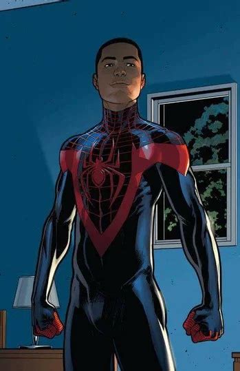 Spider Man Parallel Universe Ultimate Black Spider Man Miles Morales